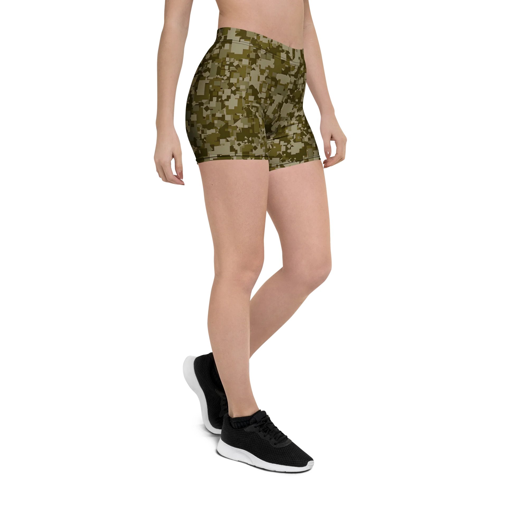Pixelated Jungle All-Over Shorts product image (7)