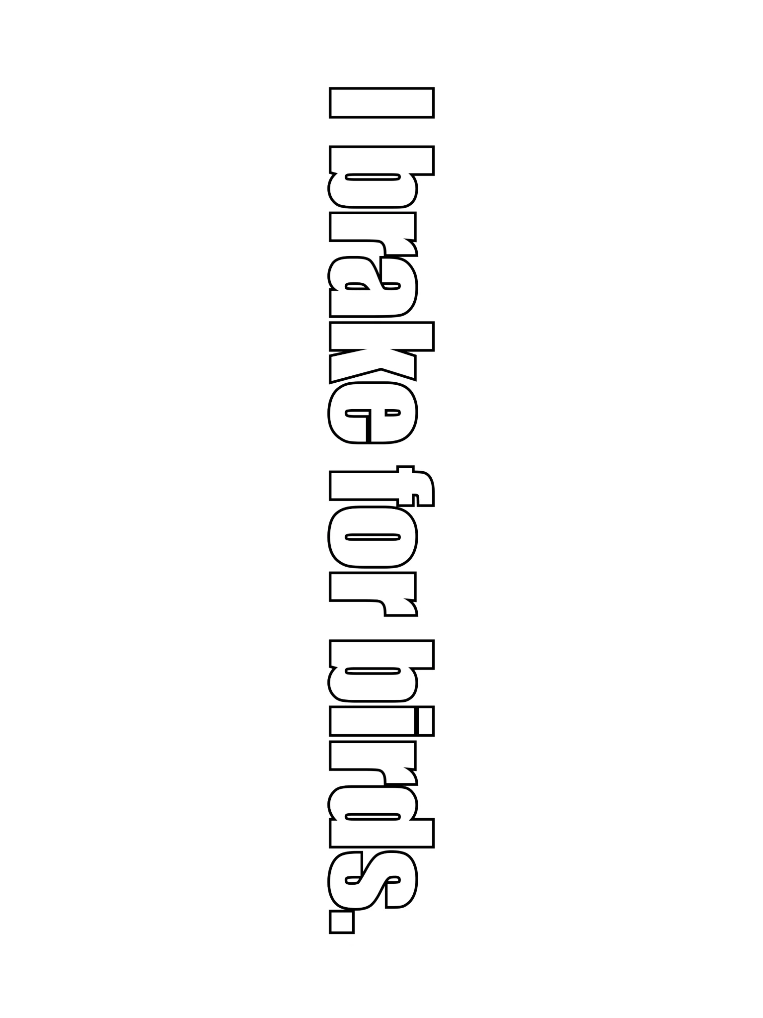I brake for birds bumper sticker product image (3)