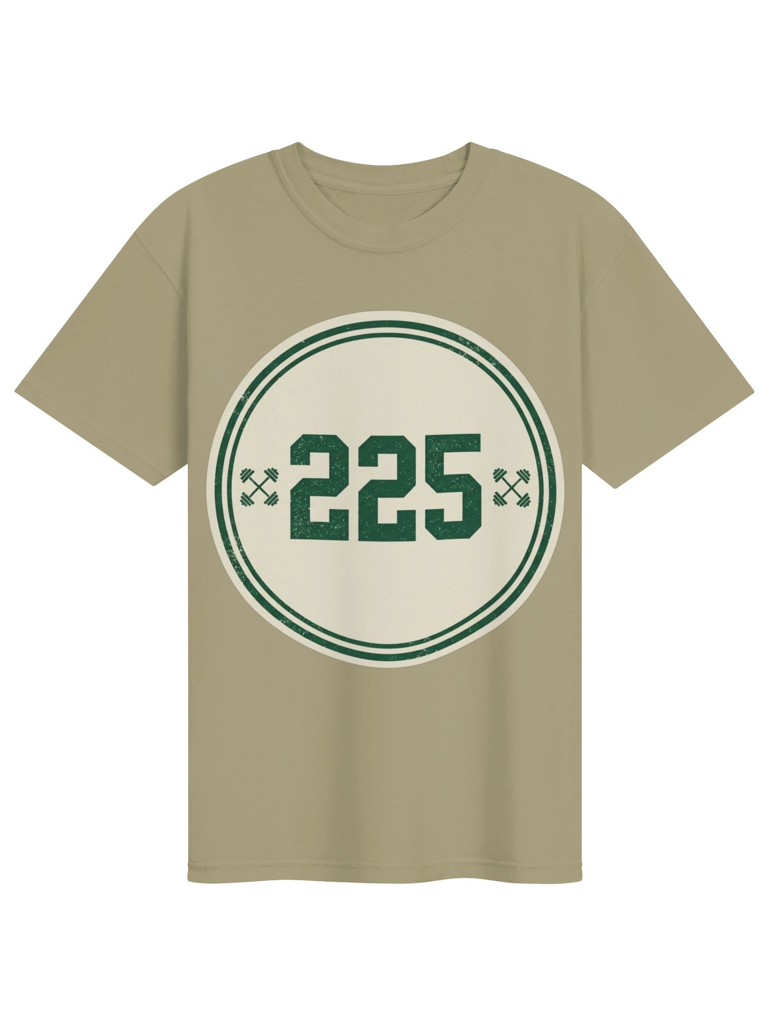 225 Club Tee — Retro Strength Training T-Shirt product image (1)