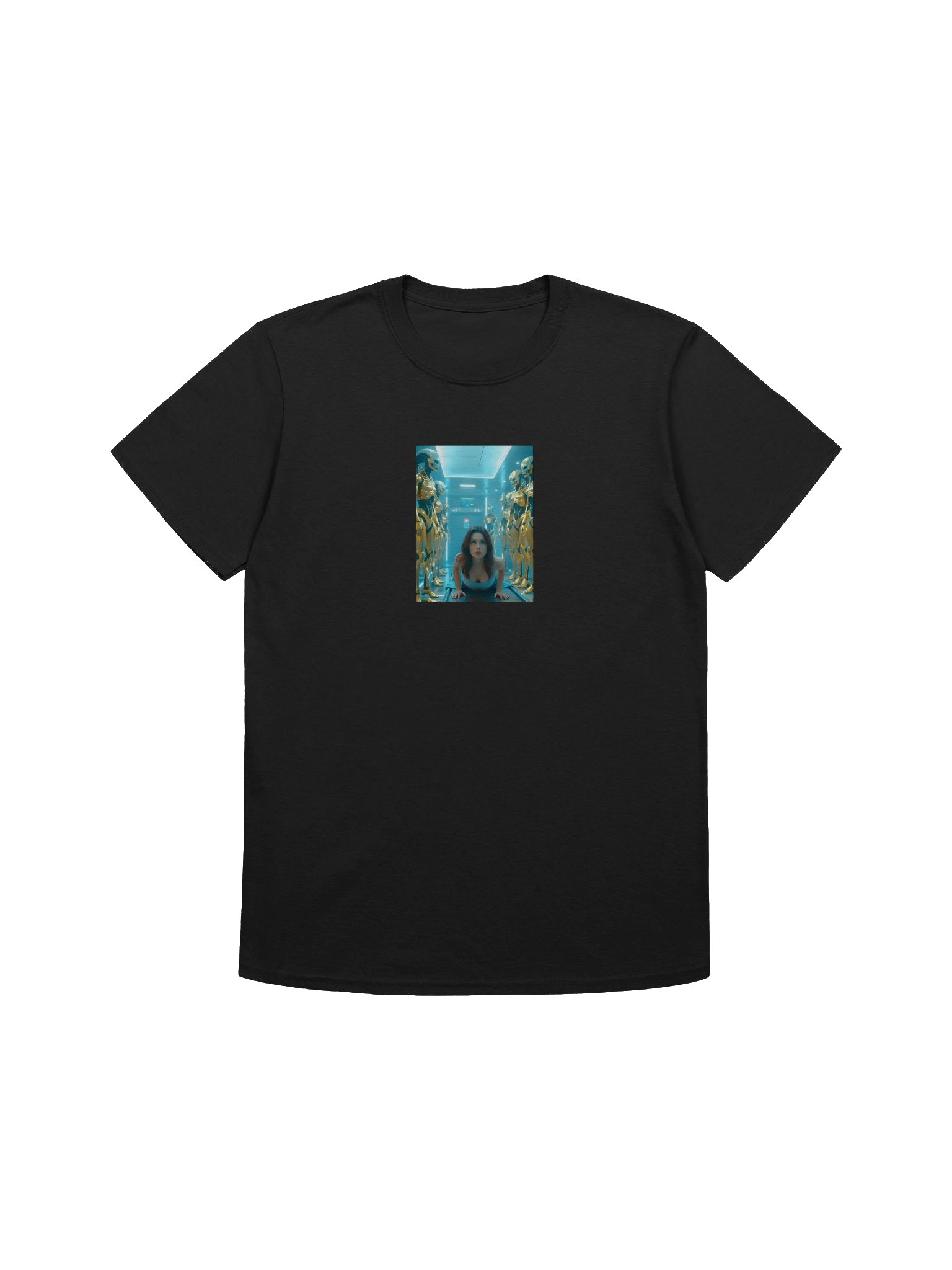 Futuristic Alien Abduction T-Shirt product image (1)