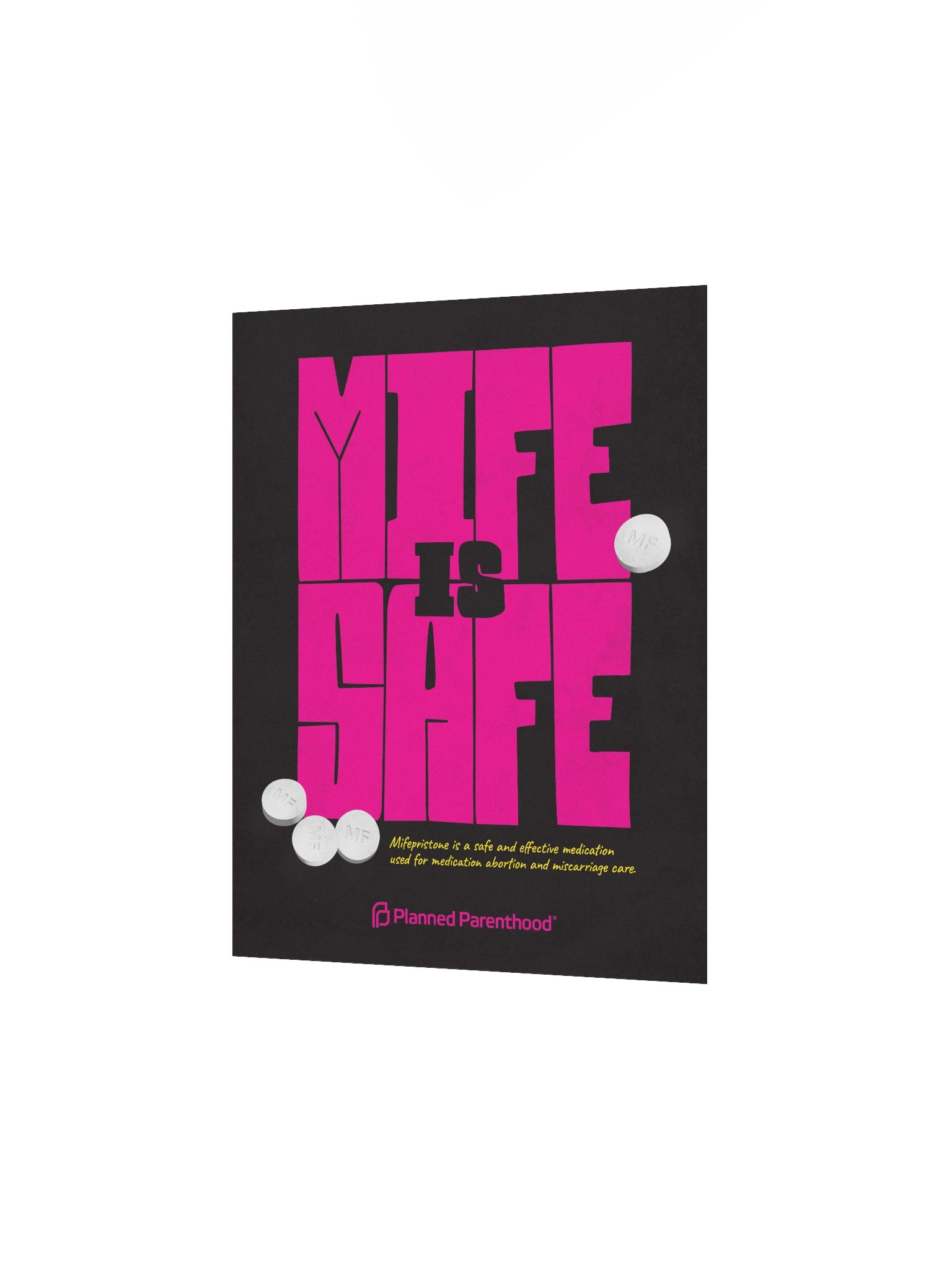 Mife is Safe Poster product image (2)