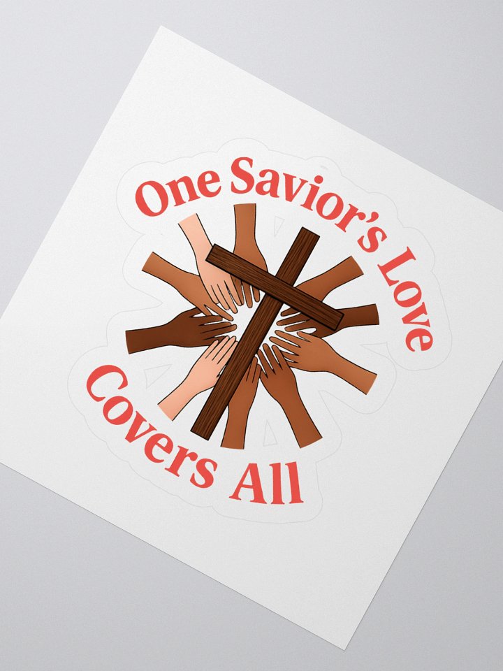 One Savior's Love stickers product image (4)