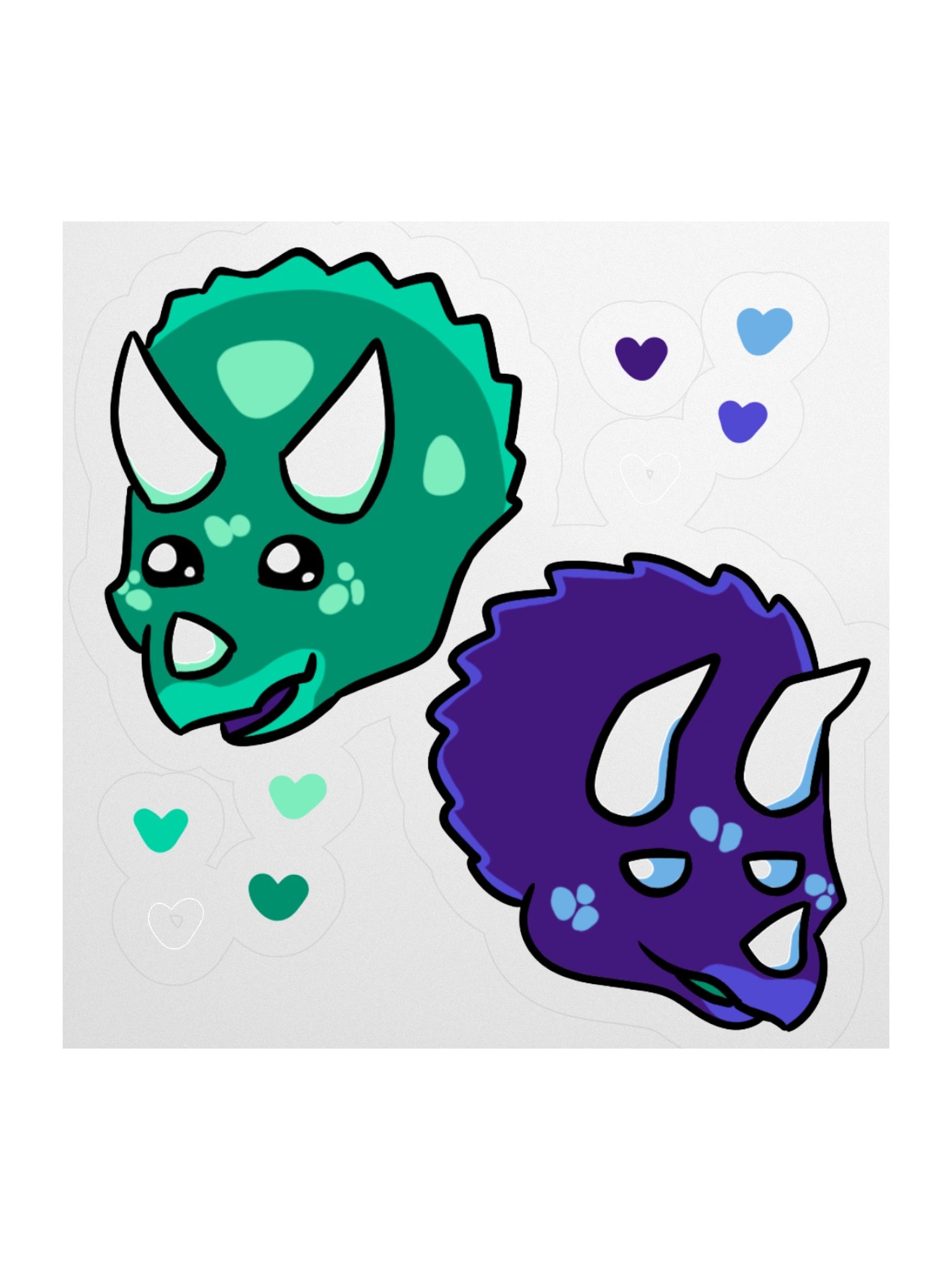 Pride Dinos - Gay Triceratops product image (3)