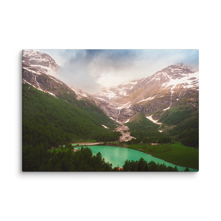 Above Palü, Swiss Alps, Switzerland Canvas Print product image (2)