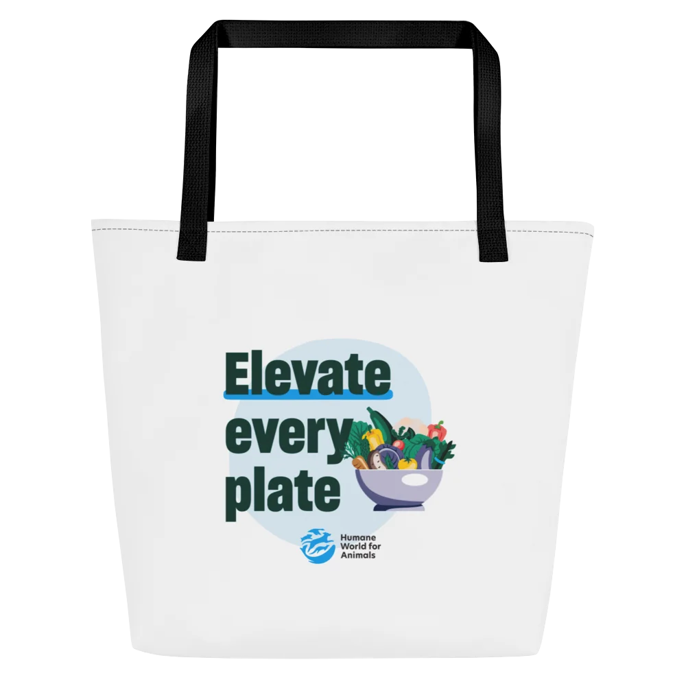 Elevate every plate - Tote bag with pocket product image (1)