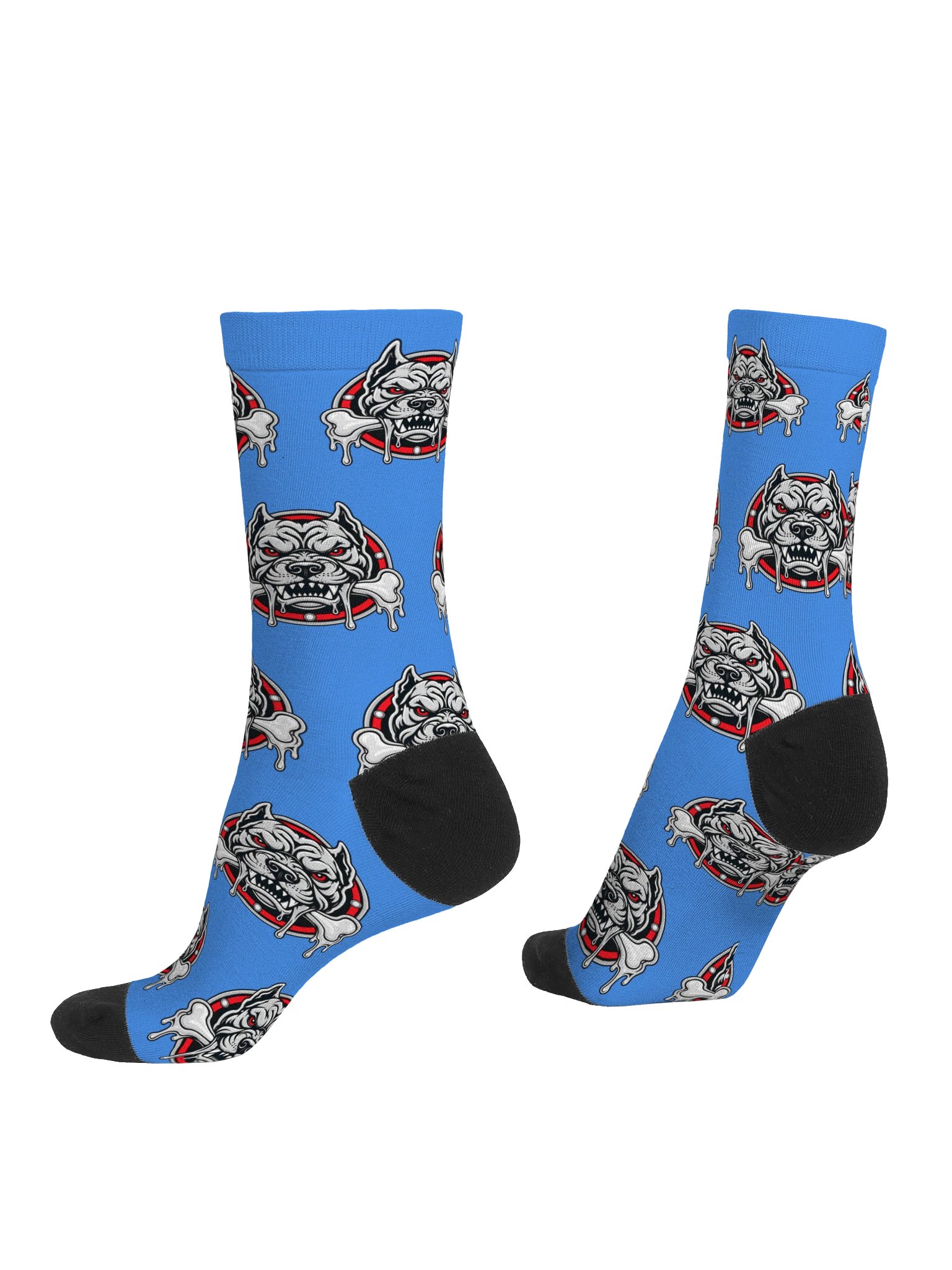 Boro Bonedawgs Crew Socks - Royal Blue product image (4)