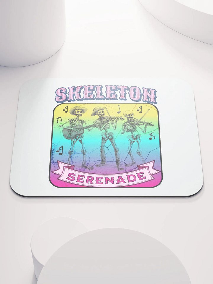 Skeleton Serenade Mouse Pad product image (1)