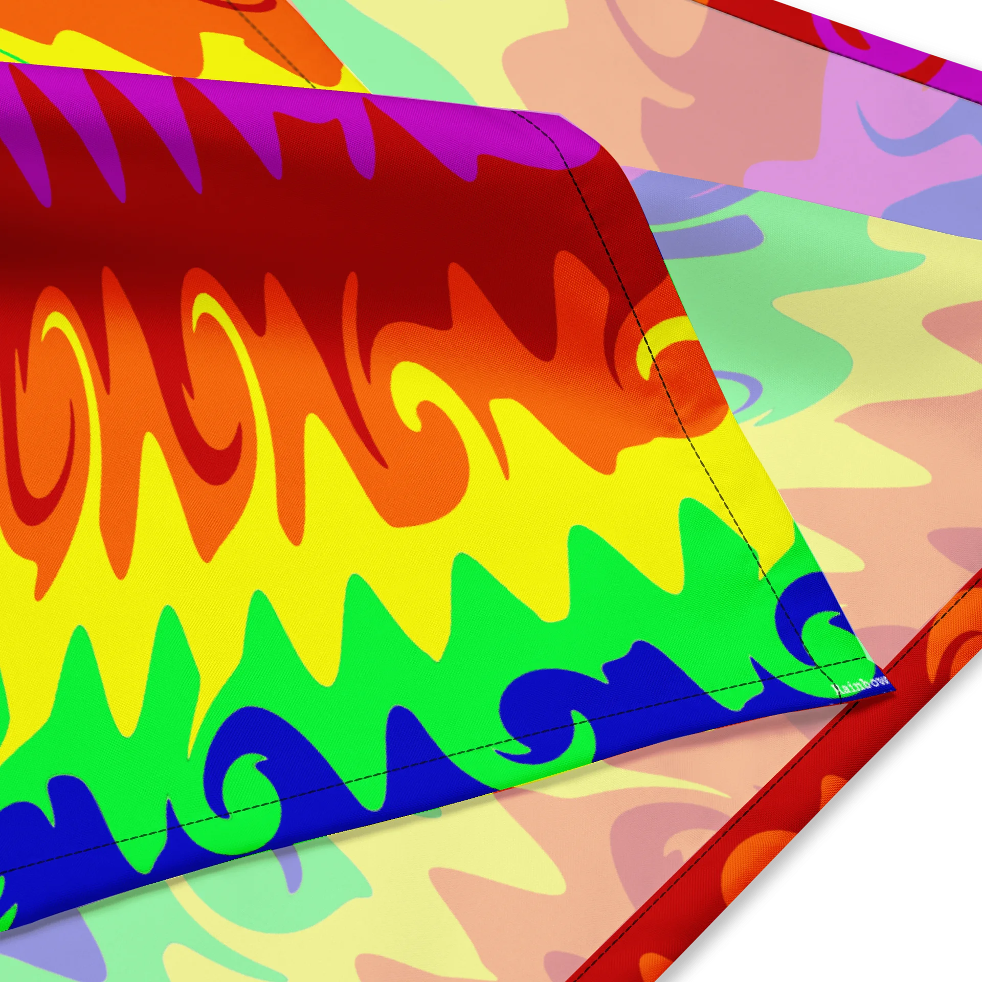 Rainbow Waves Bandana product image (2)