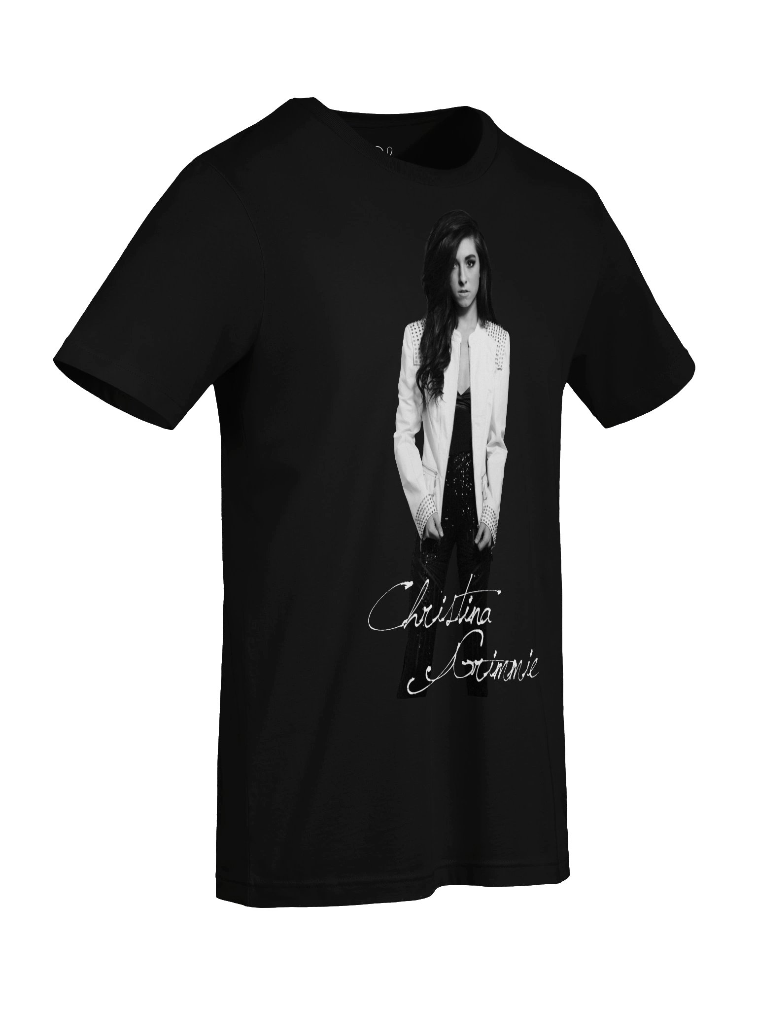 Christina Grimmie Legacy B&W Tee product image (7)