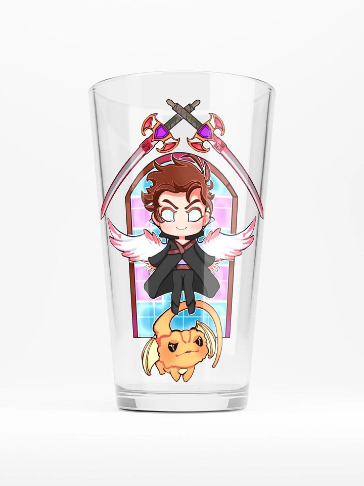 The Adorable Warrior Duo Pint Glass product image (1)