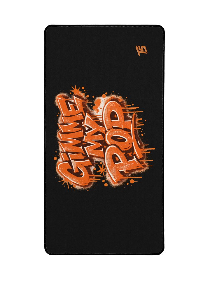 Trigga5Trey Gimme My Pop Desk Mat (Black) product image (2)