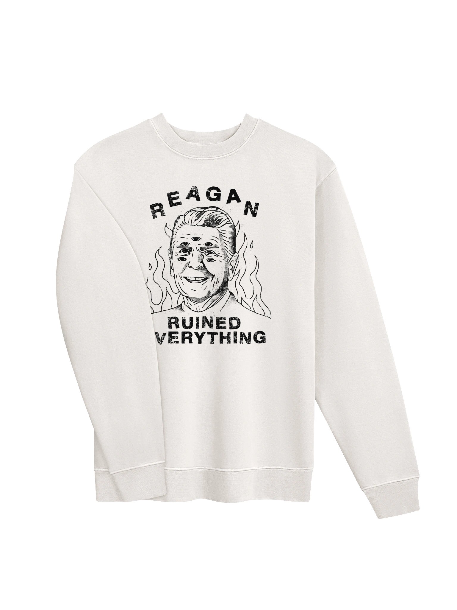 Reagan Ruined Everything! Graphic Sweatshirt product image (3)