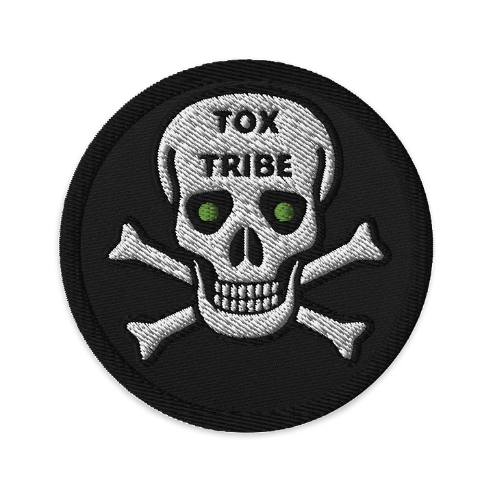 Tox Skull Embroidered Patch product image (1)