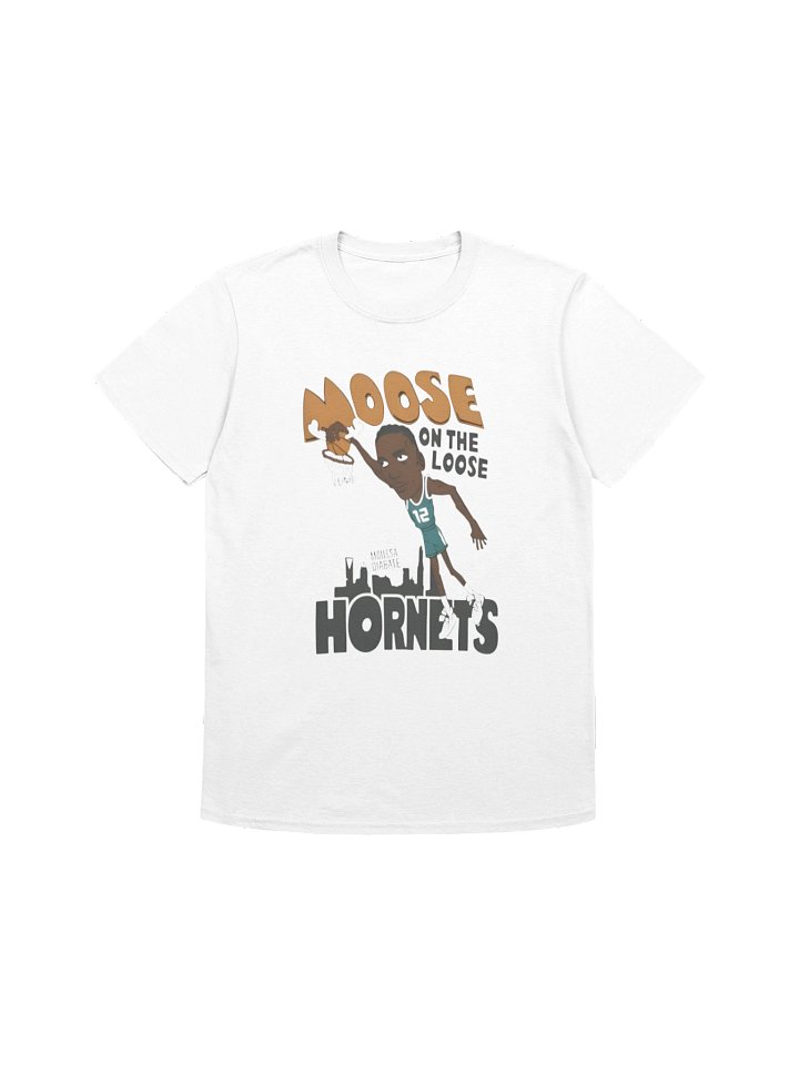 Moose On The Loose Hornets Moussa Diabate Shirt product image (1)