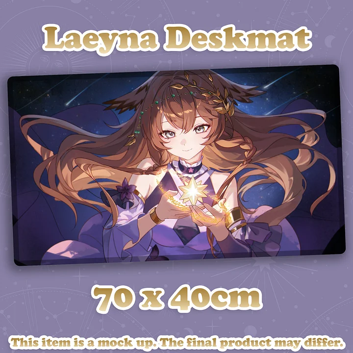 Laeyna Birthday Deskmat [PREORDER] product image (1)
