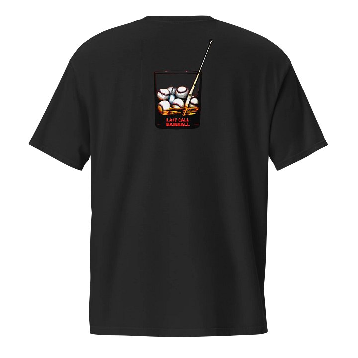 Last Call Baseball Women's Garment-Dyed Pocket T-Shirt product image (1)