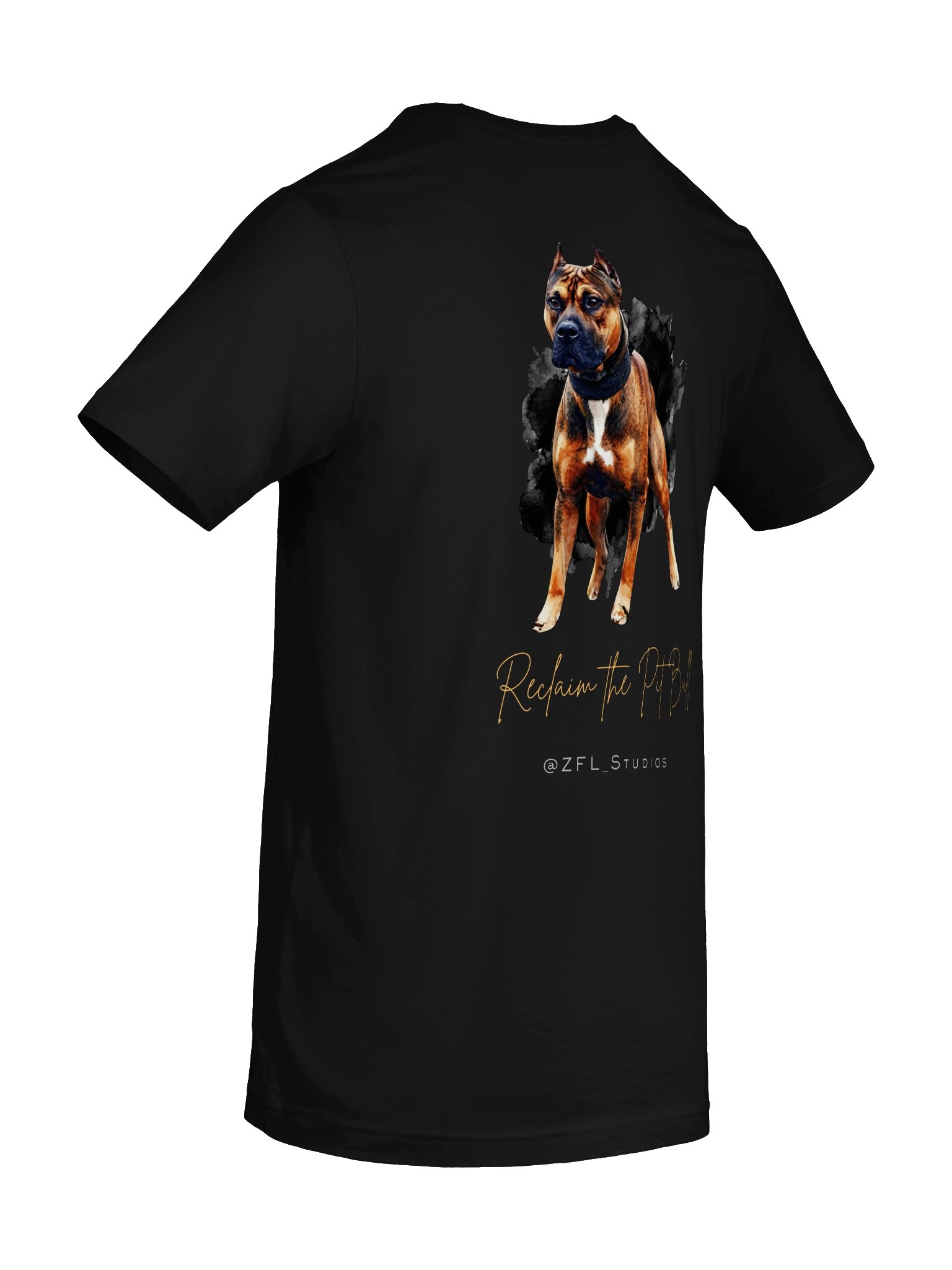 Reclaim the Pit Bull - Black Tee product image (6)