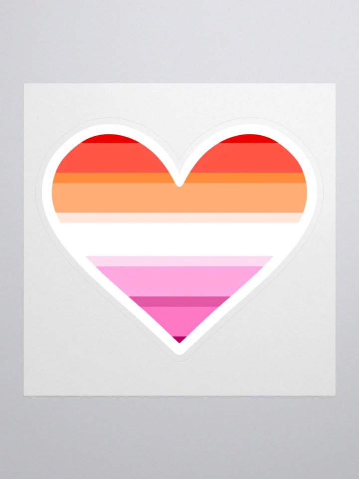 Lesbian Pride Sticker product image (2)