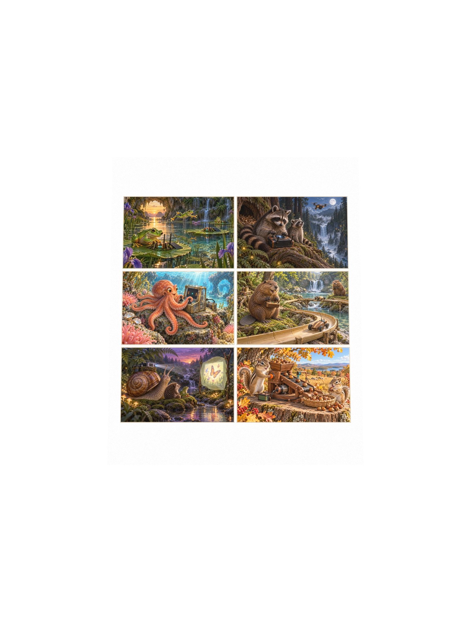 Creature Playbook Small Art Print product image (4)