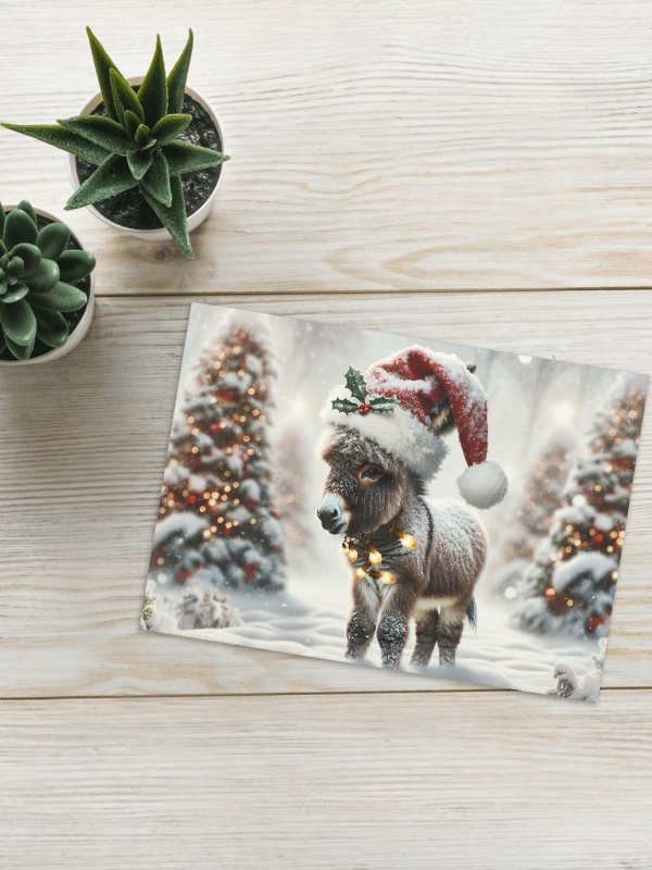 Festive Donkey Christmas Greetings product image (2)
