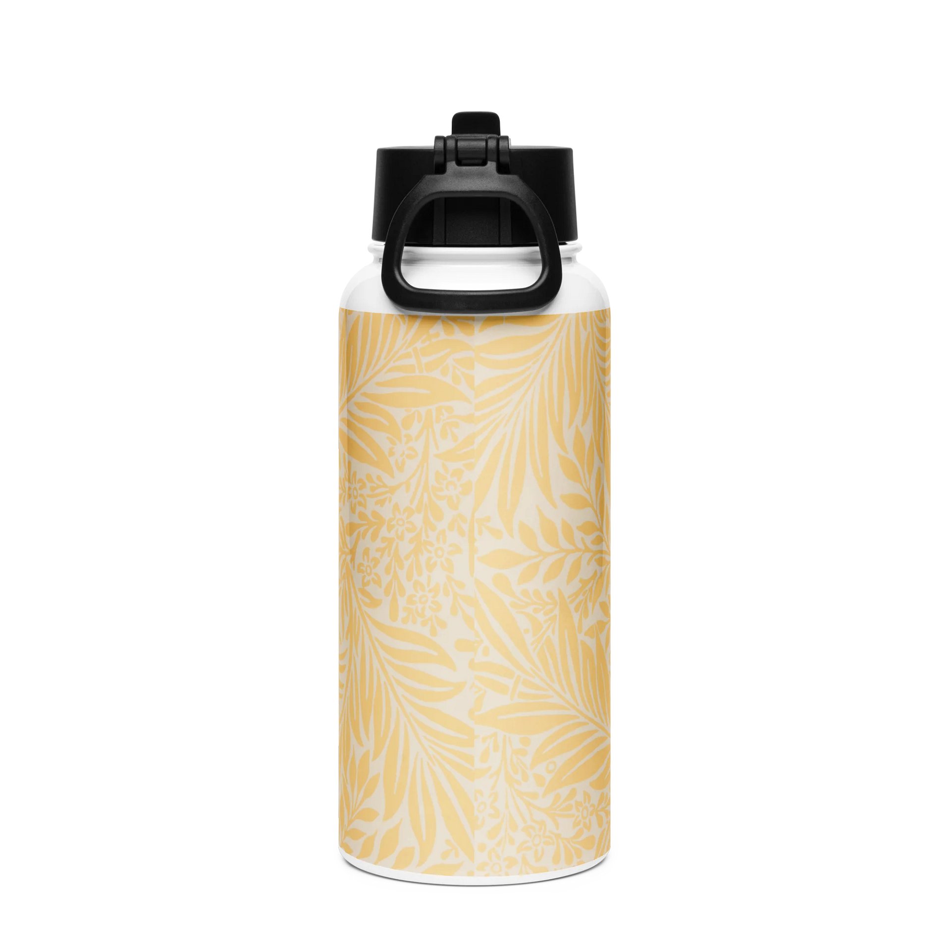 Golden Botanical Bliss Stainless Steel Water Bottle product image (2)