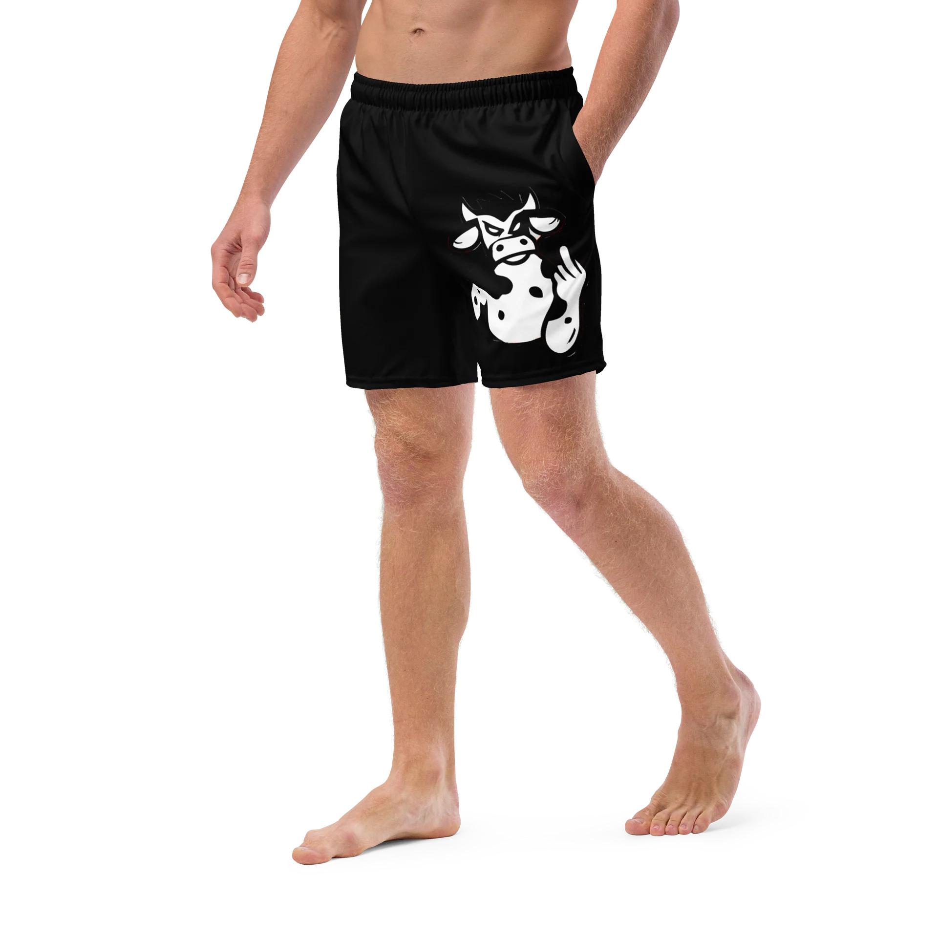 Sunny Faces All-Over Swim Trunks product image (5)