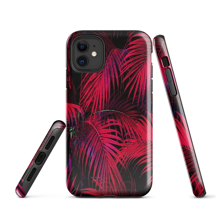 Red palm desighner Luxor iPhone case product image (1)