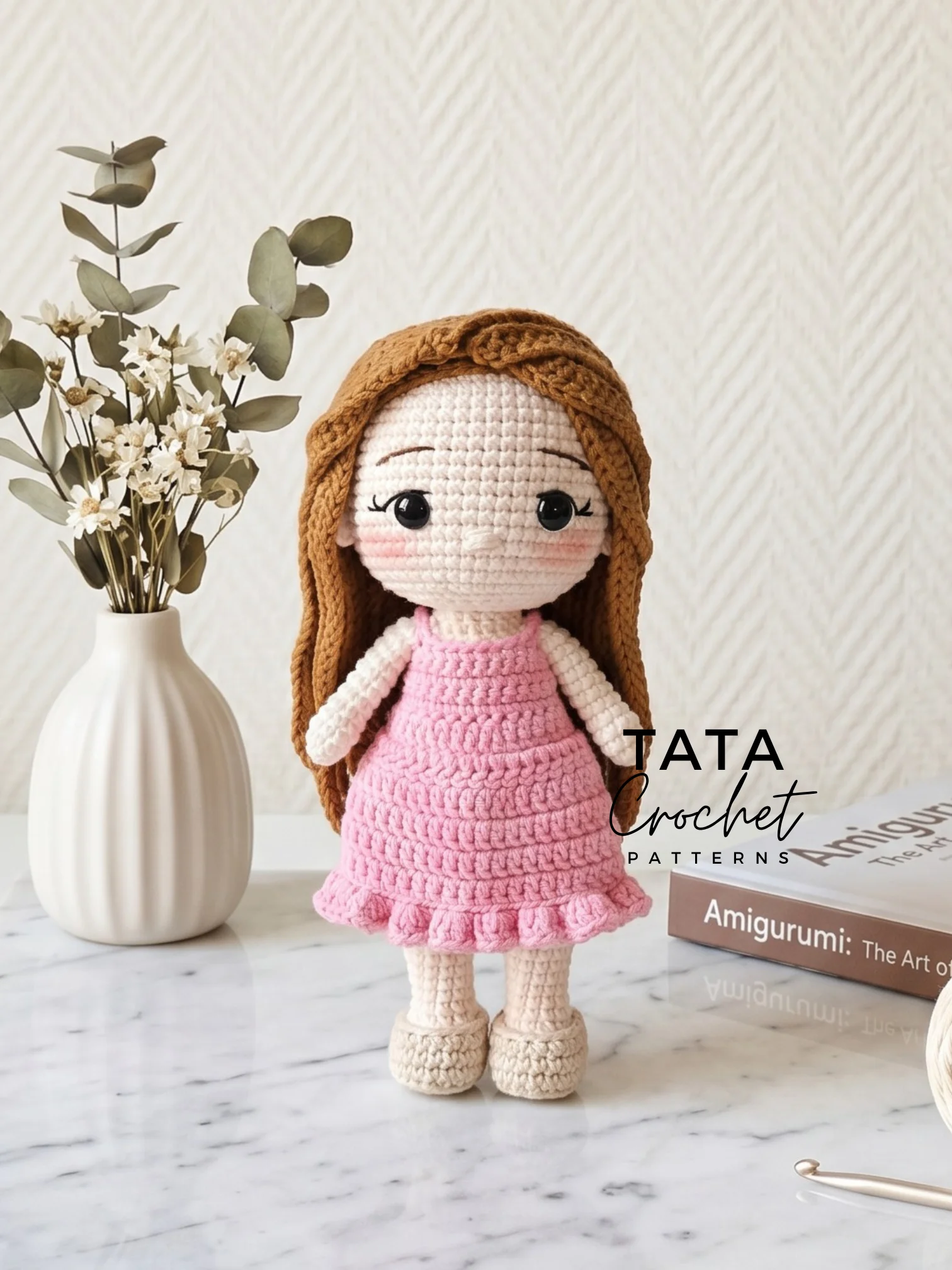 Chibi Doll Amigurumi Crochet Pattern | Mix and Match Clothes and Hair Bundle | Digital Download PDF product image (5)