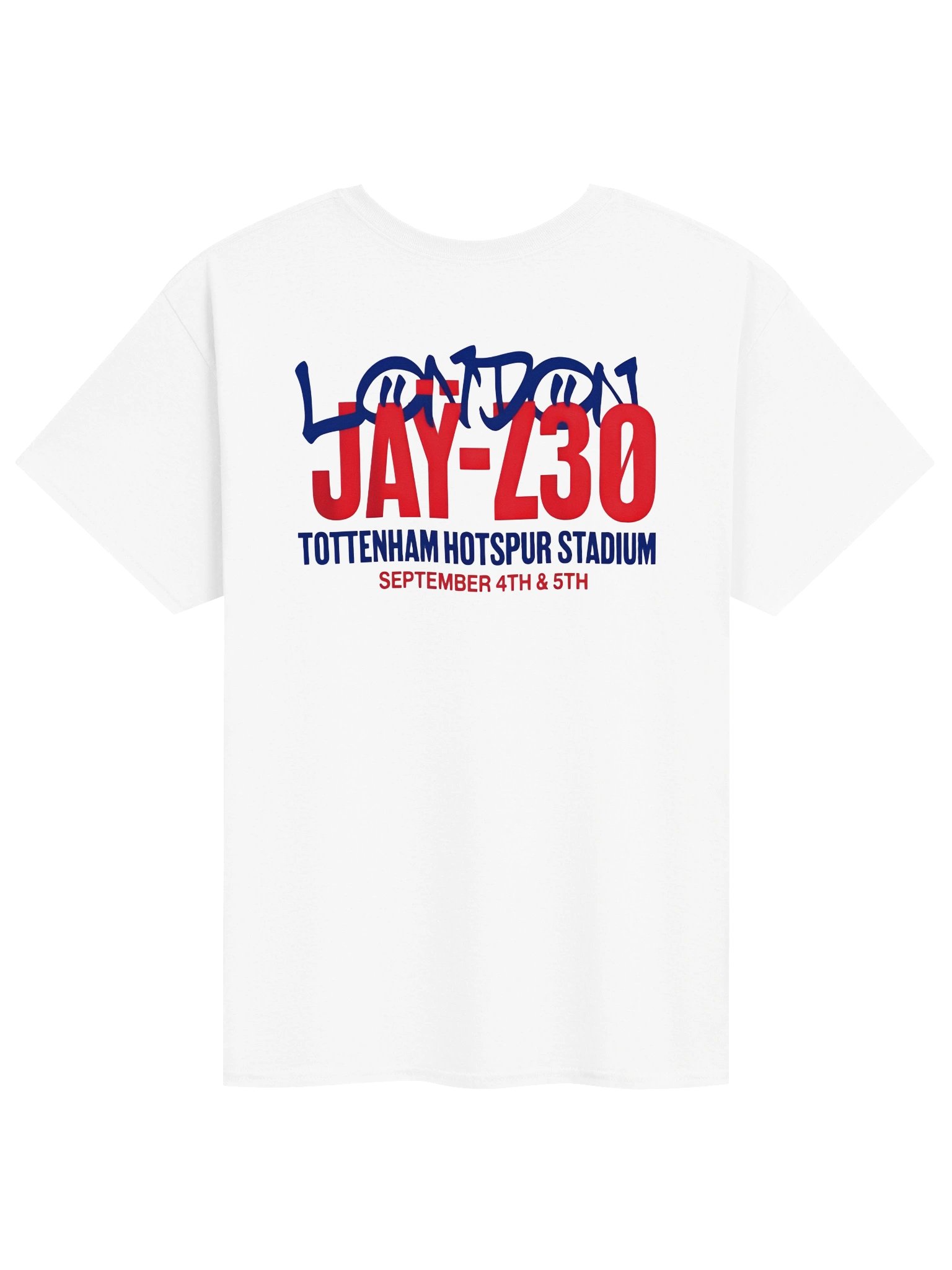 JAY-Z 30 London Tottenham Hotspur Stadium Merch T-Shirt product image (2)