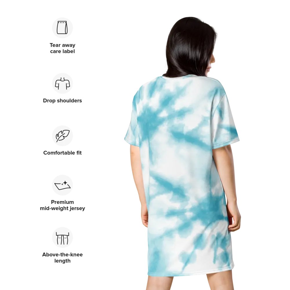 All-over Print T-shirt Dress product image (10)