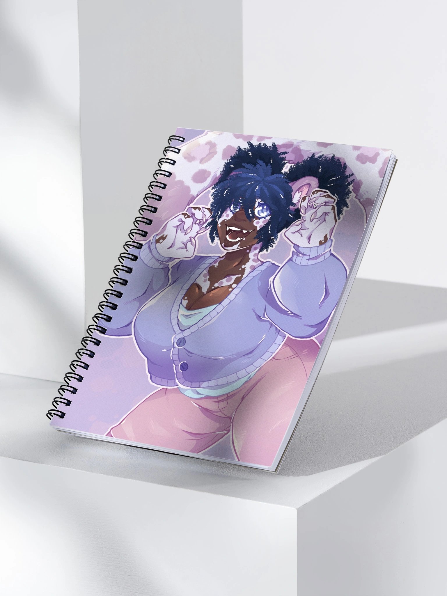Snow Leopard Girl Notebook product image (3)
