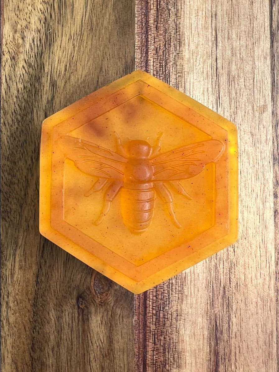 Honey and Oatmeal Honey Bee Soap product image (1)