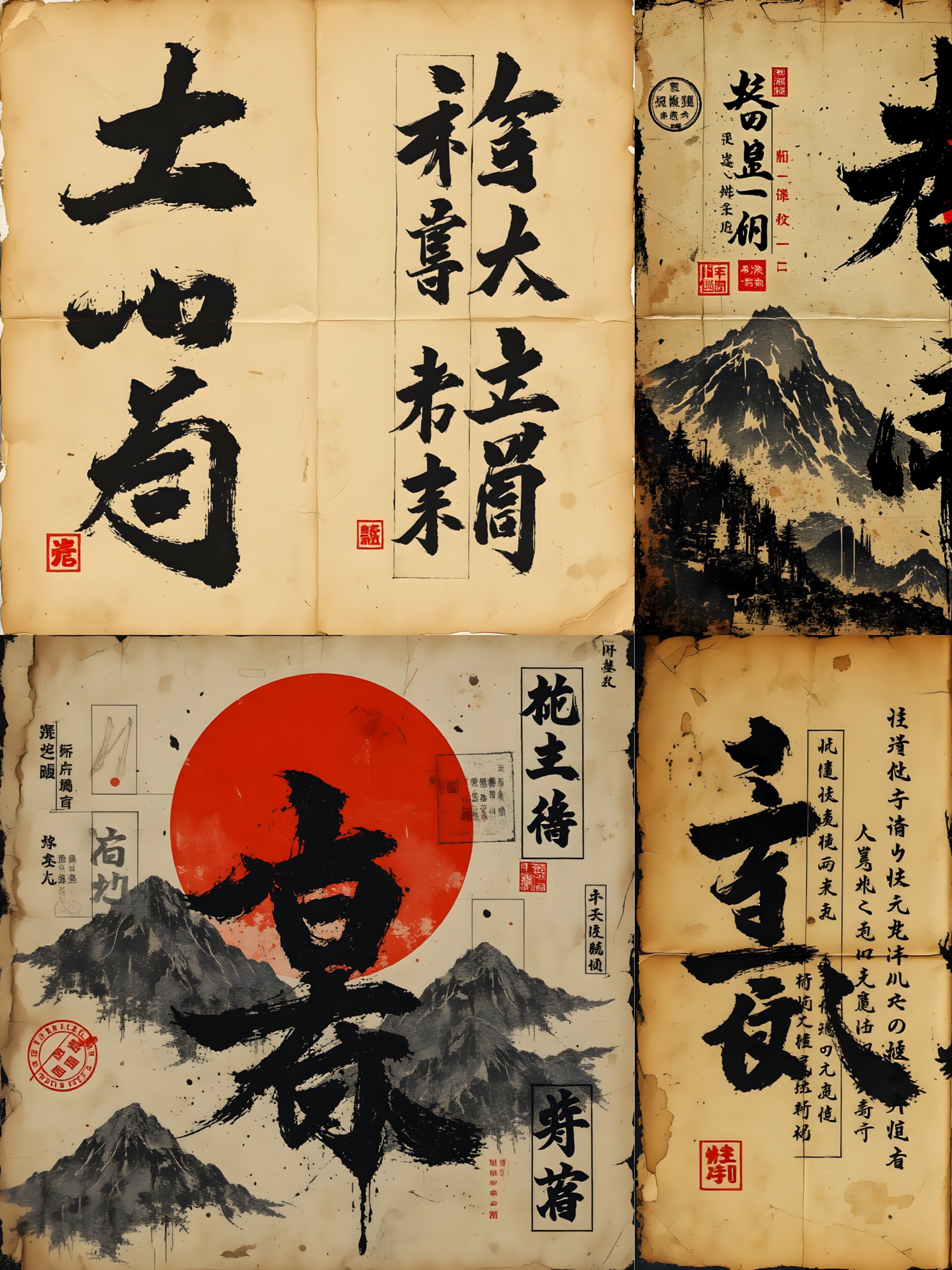 Japanese Newspaper Junk Journal Papers Japanese Collage Ephemera Vintage Japanese Print product image (9)