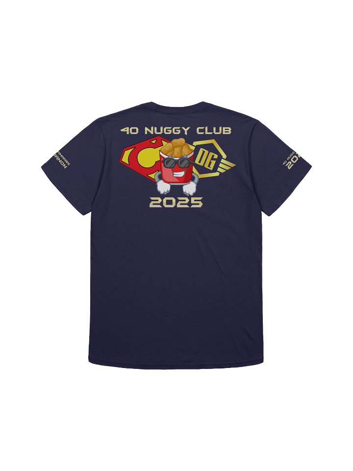 Futuristic 40 NUGGY CLUB 2025 Gold T-Shirt product image (1)