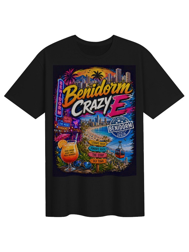 Benidorm Crazy Travel Tee product image (4)