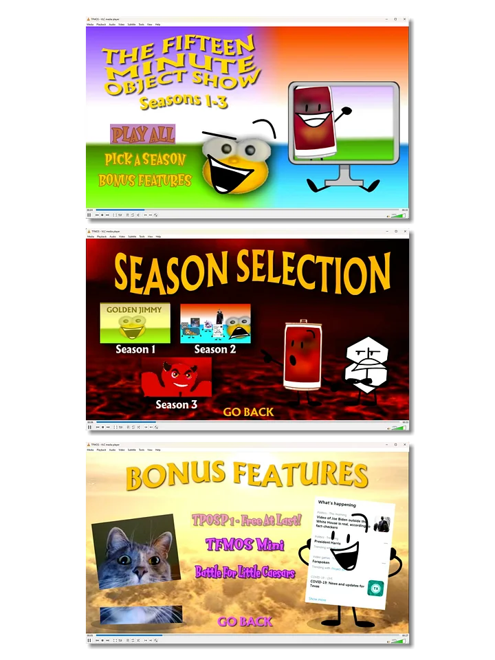 The Fifteen Minute Object Show DVD - Seasons 1-3 product image (2)