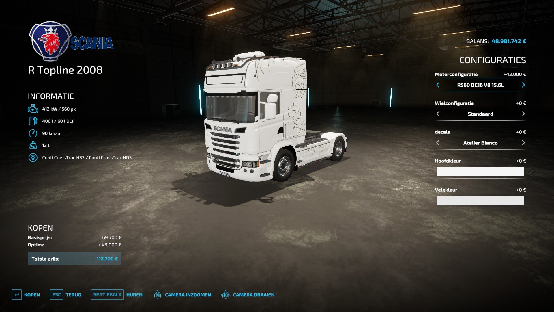 [FS22] Scania R 2008 Semi & BDF | Beamer Customs