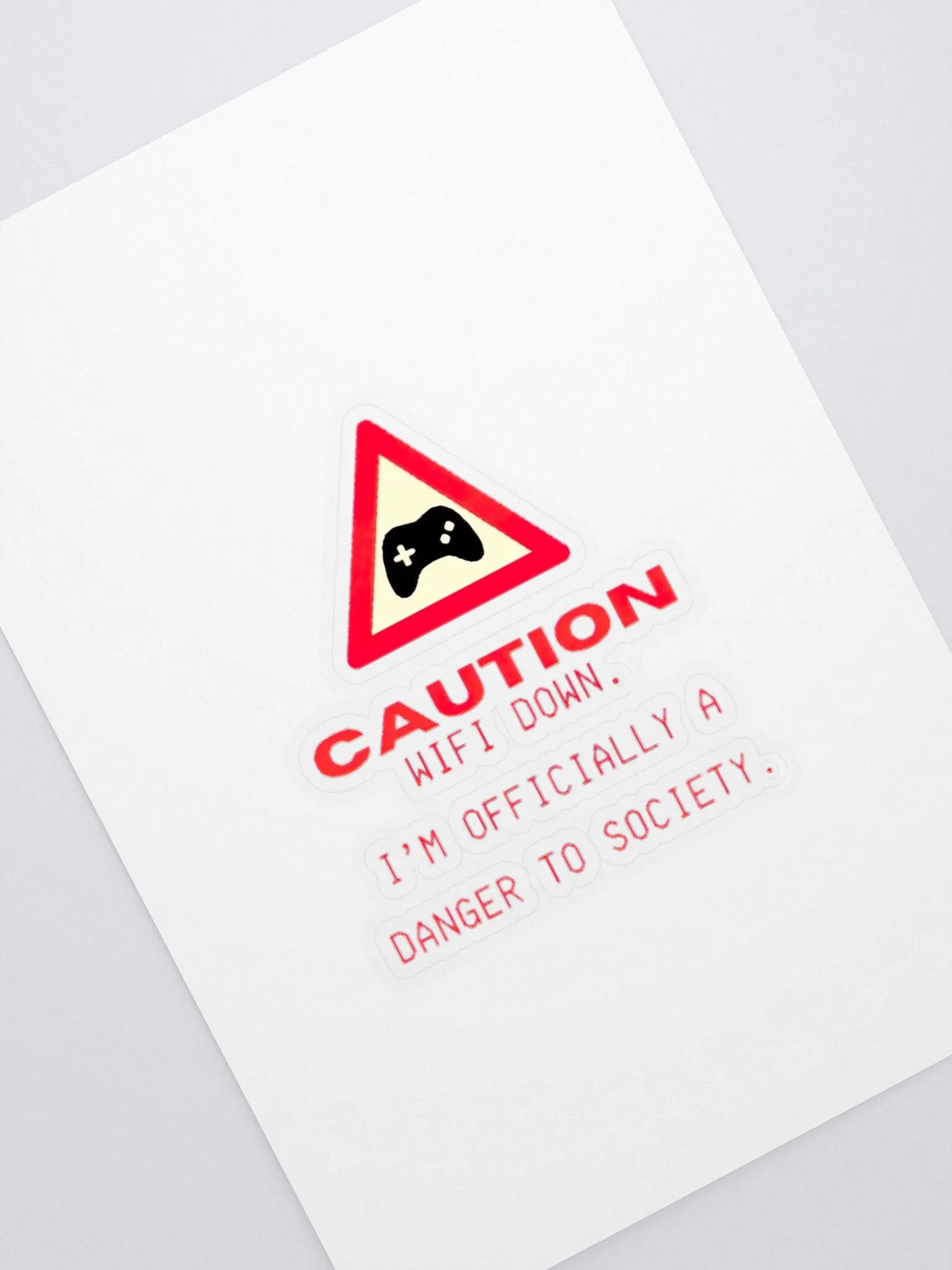 Caution WiFi down! product image (2)