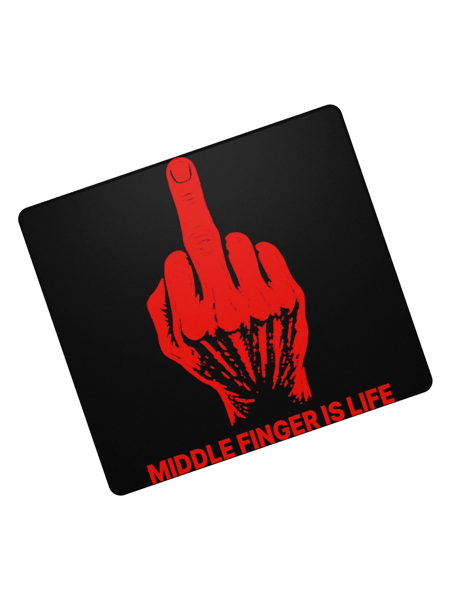 No ShopCo | Gaming Mouse Pad - Red on Black product image (7)