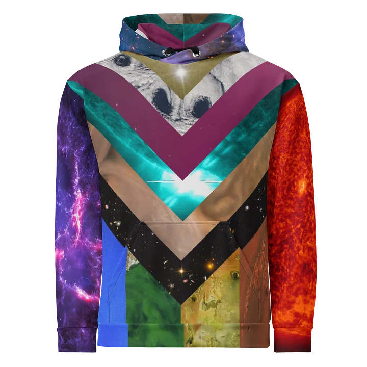 Space Pride Plus-Friendly Hoodie product image (1)