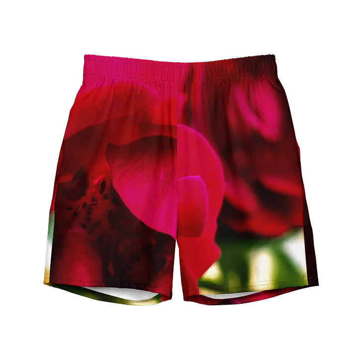 Red Roses Swim Trunks product image (1)