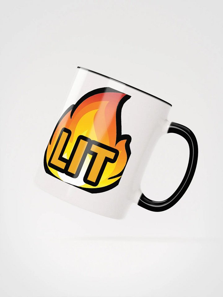 Flaming 'LIT' Ceramic Mug product image (22)