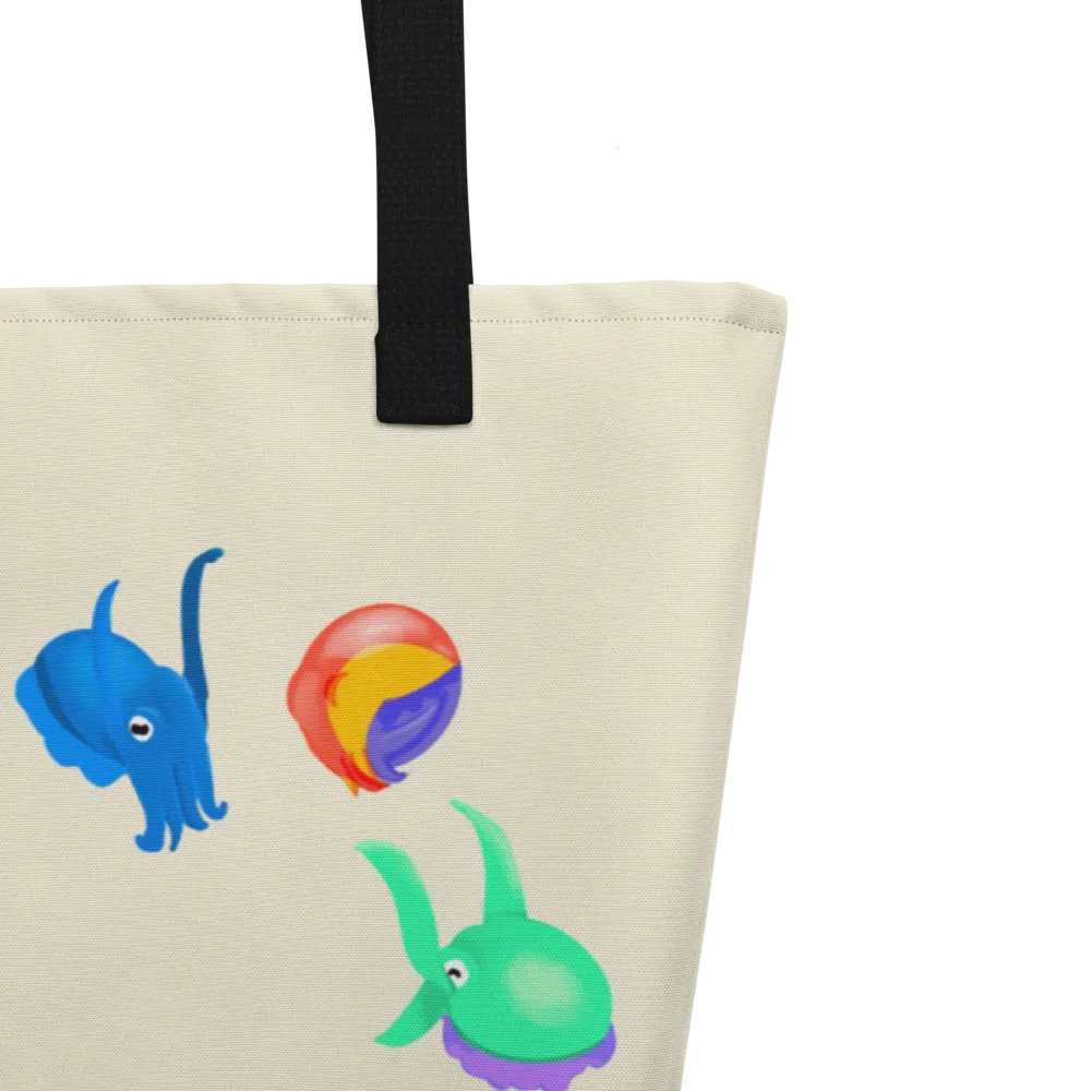 Cuttlefish Beach Doodles Tote product image (9)