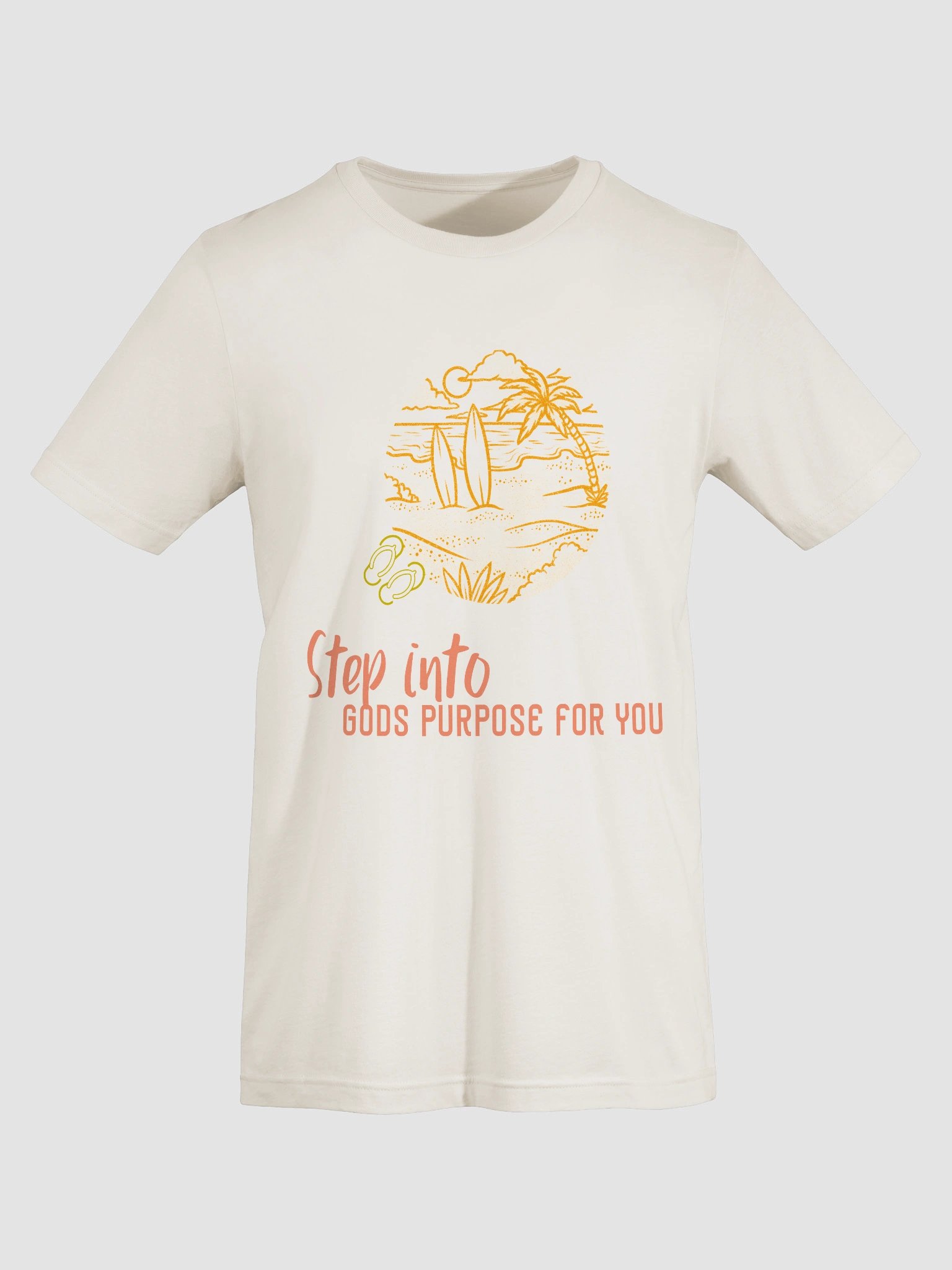 God's purpose Script T-Shirt product image (6)