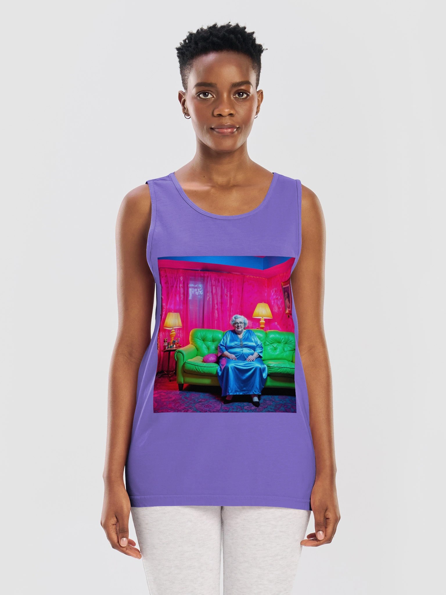 Friday Night | Comfort Colors Unisex Garment-Dyed Tank Top product image (22)