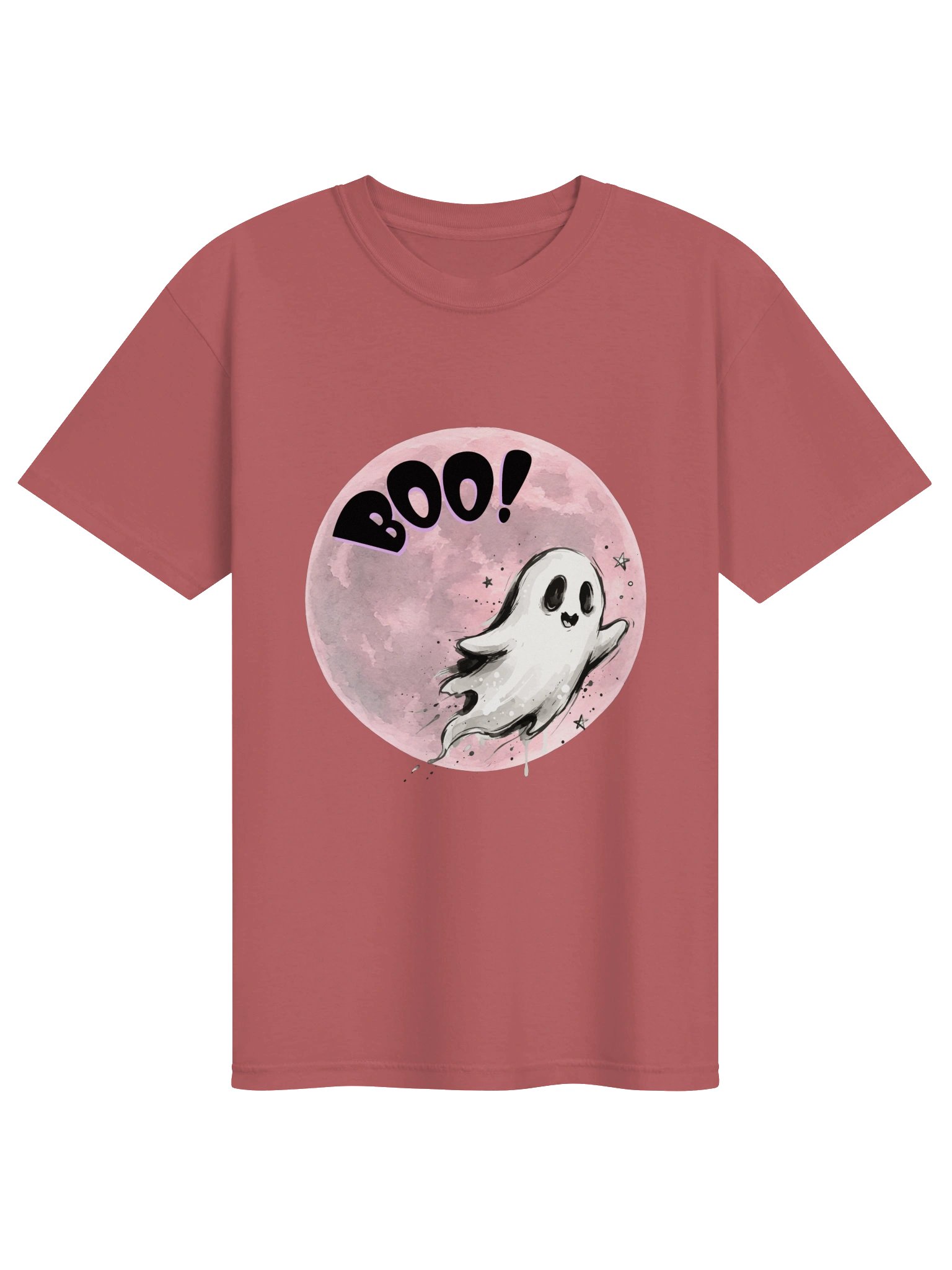 BOO! Cute Ghost Halloween Tee product image (42)