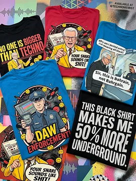 The Techno Memist 5-Shirt Power Bundle