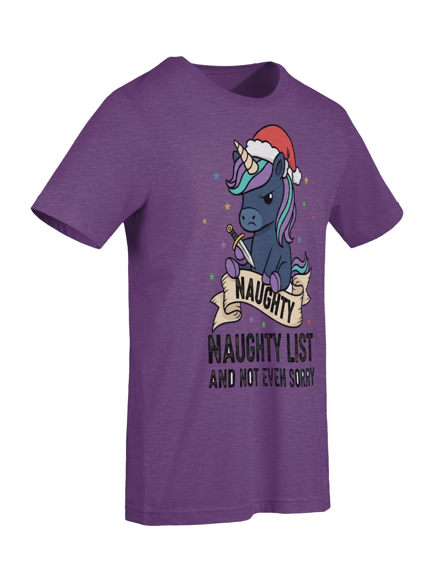 Naughty List and Not Even Sorry Tee product image (7)