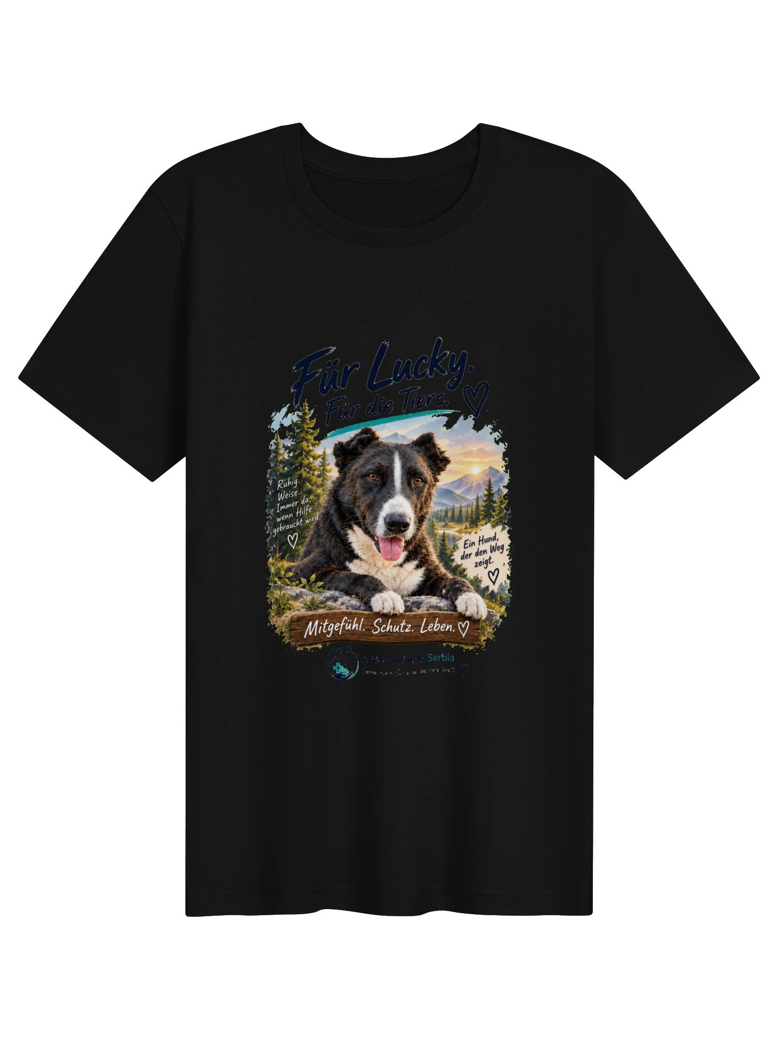 Lucky – Für Lucky. Für die Tiere. T-Shirt product image (1)