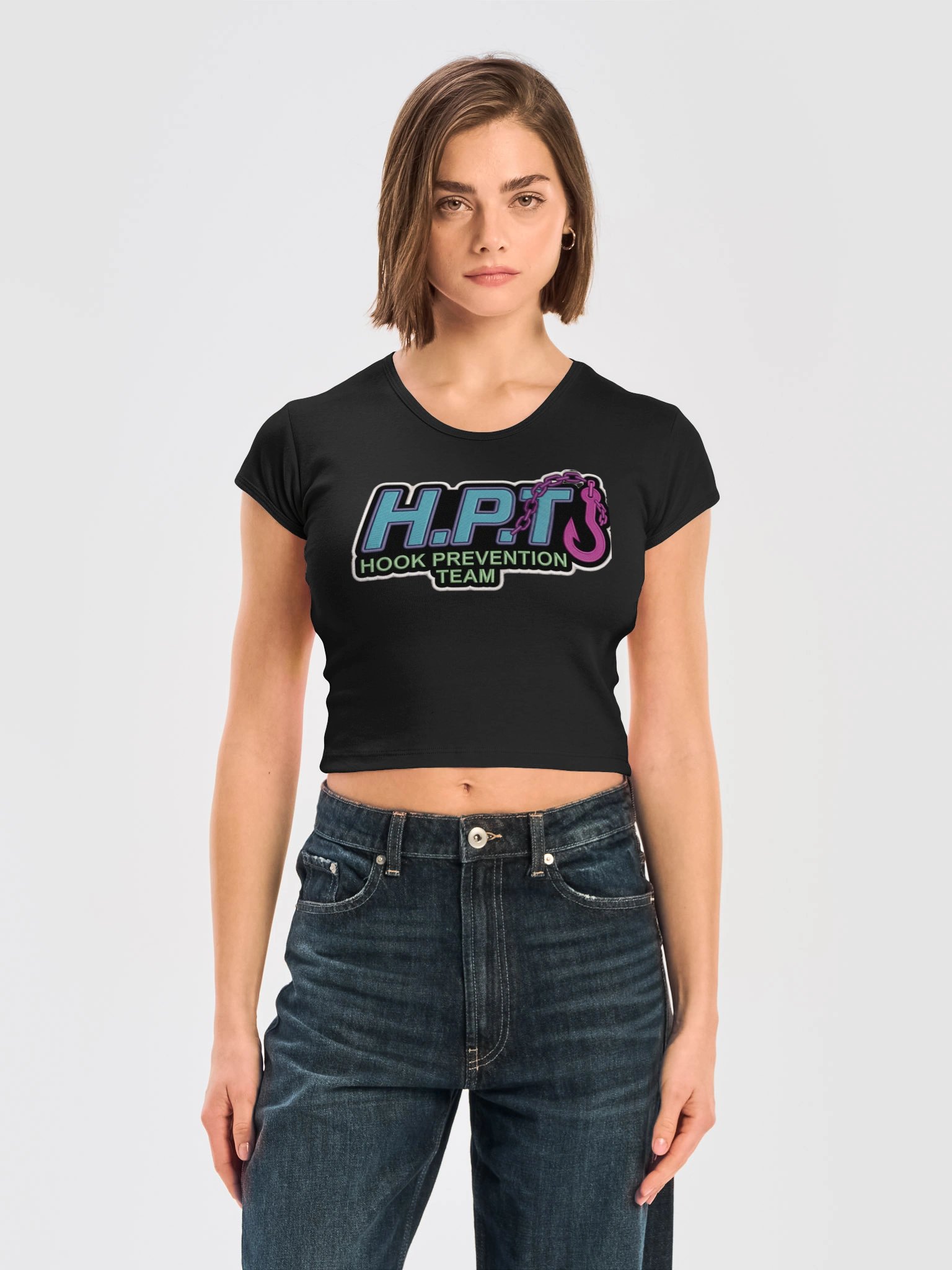 Hook Prevention Team Crop Top product image (2)
